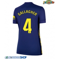 Maglie da calcio Atletico Madrid Conor Gallagher #4 Seconda Maglia Femminile 2025-26 Manica Corta